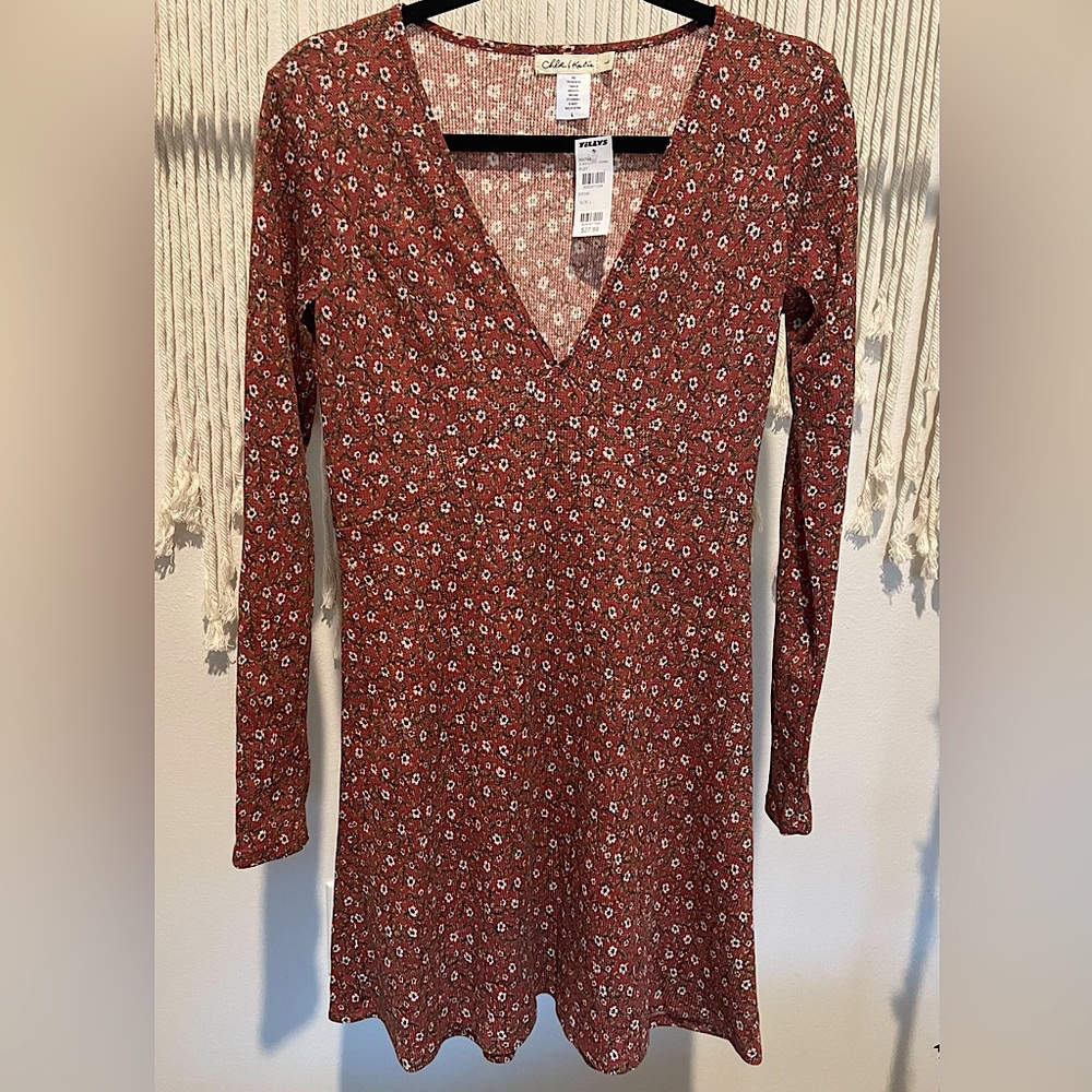 NWT Chloe & Katie From Tillys Floral Midi Dress Size S-L